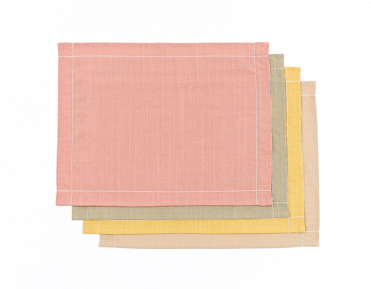 LINING STITCH TABLE MAT - SQUARE